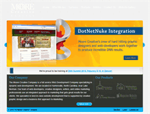 Tablet Screenshot of moorecreative.com